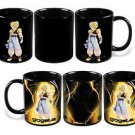 Gogeta Heat Changing Coffee Mug Dragon Ball Z Gogeta DBZ magic color changing