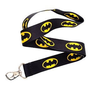 Batman Lanyard Cartoon Anime Neck Strap for Flash Drive Camera Badge ID Keychain