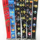 Set of 5 Super Mario Bros Lanyard Cartoon Anime Neck Strap - Keychain Holder
