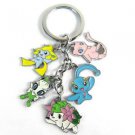 2016 New Legendary pokemon keychain Featuring Mew Celeby & more Metal Keyring