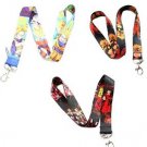 Dragonball Dragon Ball Z SET of 3 Key ID Badge Cell Phone Holder Lanyard 3 Style