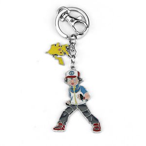 POKEMON KEYCHAIN Ash Ketchum and Pikachu Cute key chain Gotta Catch Em All!