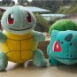 New 2016 Pokemon Bulbasaur Squirtle Plush Stuffed Doll Toy Set of 2-USA Seller