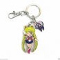 Sailor Moon Keyring Keychain Metal Alloy Key Ring Chain Luna Tsukino Usagi