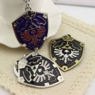 Set of 3 The Legend of Zelda Dark Links Hylian Shield Keychain Keyring Pendant