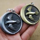 Game of Thrones Keychain House Arryn Gold and Silver Bird Sigil Keychain keyring
