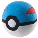 Genuine  Pokemon Go Plus X & Y Pokeball Plush Doll - 5" Great Ball