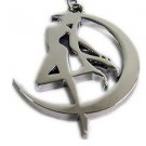 Anime Sailor Moon Tsukino Usagi Keychain Metal Figure Stainless Steel Toy Pendan