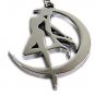 Anime Sailor Moon Tsukino Usagi Keychain Metal Figure Stainless Steel Toy Pendan