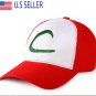 Pokemon Trainer Hat Cosplay Ash Ketchum Costume Baseball Cap Anime Pokedex