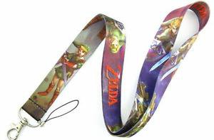 1pc Zelda  Mobile Phone Key Chain Neck Strap Lanyards Zelda Game Anime
