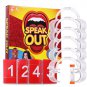 2016 New Funny Speak Out Board Game Mouthguard Challenge Game Christmas Gift