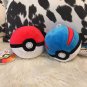 2PC Pokemon Pokeball Plush Toy (pair)- High Quality Pokemon Pokeball Edition