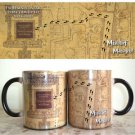 New HP! Color Changing Mug, Harry Potter Mug, Marauders Map, Magical Coffee Cup!