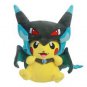 9" Pokemon Blue Mega Pikachu Charizard Hat Pocket Monster Plush Toy Stuffed Doll