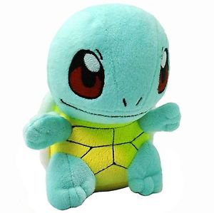Pokemon Squirtle/Zenigame Rare Soft Plush Toy Doll 6"