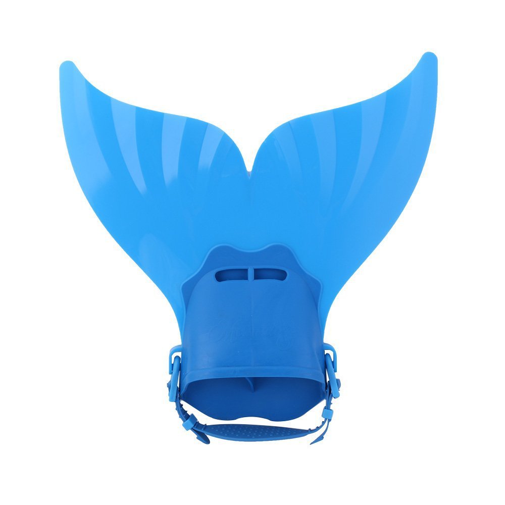 Mermaid Swim Fin Diving Monofin Swimming Foot Flipper Mono Fin Swim Training For Kid Children