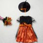 Girls Fairytale Toddler Witch Costume Dress For Halloween