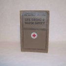 1968 The American Red Cross Life Saving And Water Safety Book Vintage A2