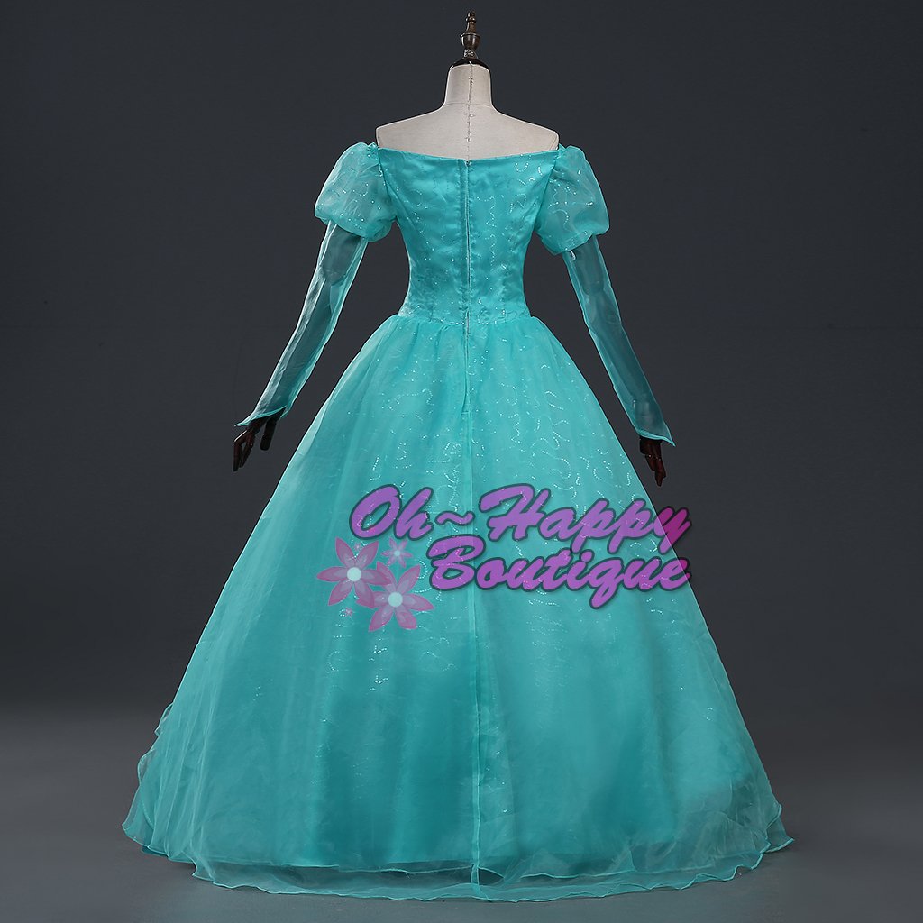 ariel inspired gown