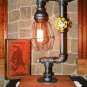 Retro Industrial Vintage Steampunk style Lamp with Nostalgic edison bulb