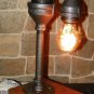 Retro Industrial Vintage Steampunk Waterspout style Lamp with edison Gem bulb