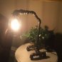 Handcrafted Retro Industrial Pipe Lamp Steampunk style with bulb