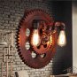 Retro Industrial Vintage Steampunk Waterspout style Lamp with Shade