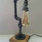 Retro Industrial Vintage Steampunk Waterspout style Lamp with Shade