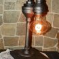 Retro Industrial Vintage Steampunk Waterspout style Lamp with edison bulb