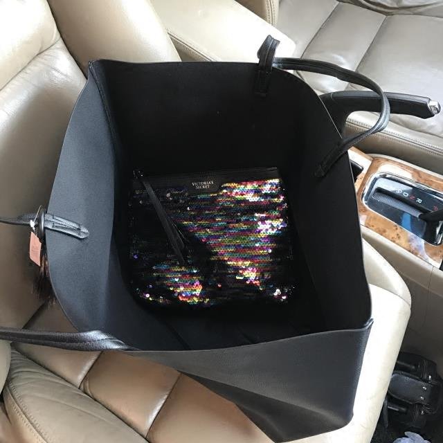 Victoria's Secret Limited Edition Black Friday Tote bag Sequin Pouch - What Is The Victorias Secret Black Friday Tote And Pouch
