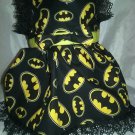 Batman Baby Dress W/Matching Headband