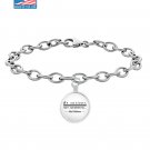 Walt Whitman Quote Bracelet - Silver