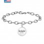 Walt Whitman Quote Bracelet - Silver