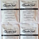 (LOT OF 4) QUICK CLOT Z-Medica 100g Blood Stopper Hemostatic Agent STERILE