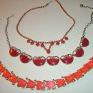 3 Vintage Chokers Necklaces