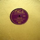 78 RPM Tommy Tucker Time Skunk Song / Cancel the Flowers