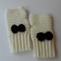 Cream Colored with Bows