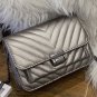 Gold Stylish Solid High Quality PU Cross-body Bag for Woman