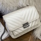 Beige Stylish Solid High Quality PU Cross-body Bag for Woman