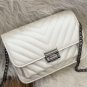 Beige Stylish Solid High Quality PU Cross-body Bag for Woman