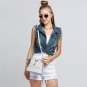 Gray Fashion Synthetic Leather Small Solid Handbag Cross Body Shoulder Bags