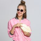 White Fashion Lip Style Synthetic Leather Bag Chain Cross-body Handbag