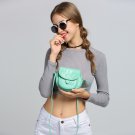 Green Girls Handmade Musette Bag Drum Pattern Small Shoulder Bag