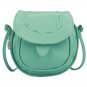 Green Girls Handmade Musette Bag Drum Pattern Small Shoulder Bag