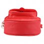 Red Girls Handmade Musette Bag Drum Pattern Small Shoulder Bag
