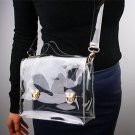 New Fashion PVC Transparent Bag Clear Handbag Tote Shoulder Bag