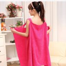 Women Bath Towel Wearable Microfiber Fabric
