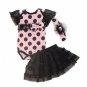 Cute Polkadot Baby Romper, Tutu & Headband Set