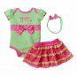 Polka Dot Baby Lil Princess 3Pcs Tutu Set